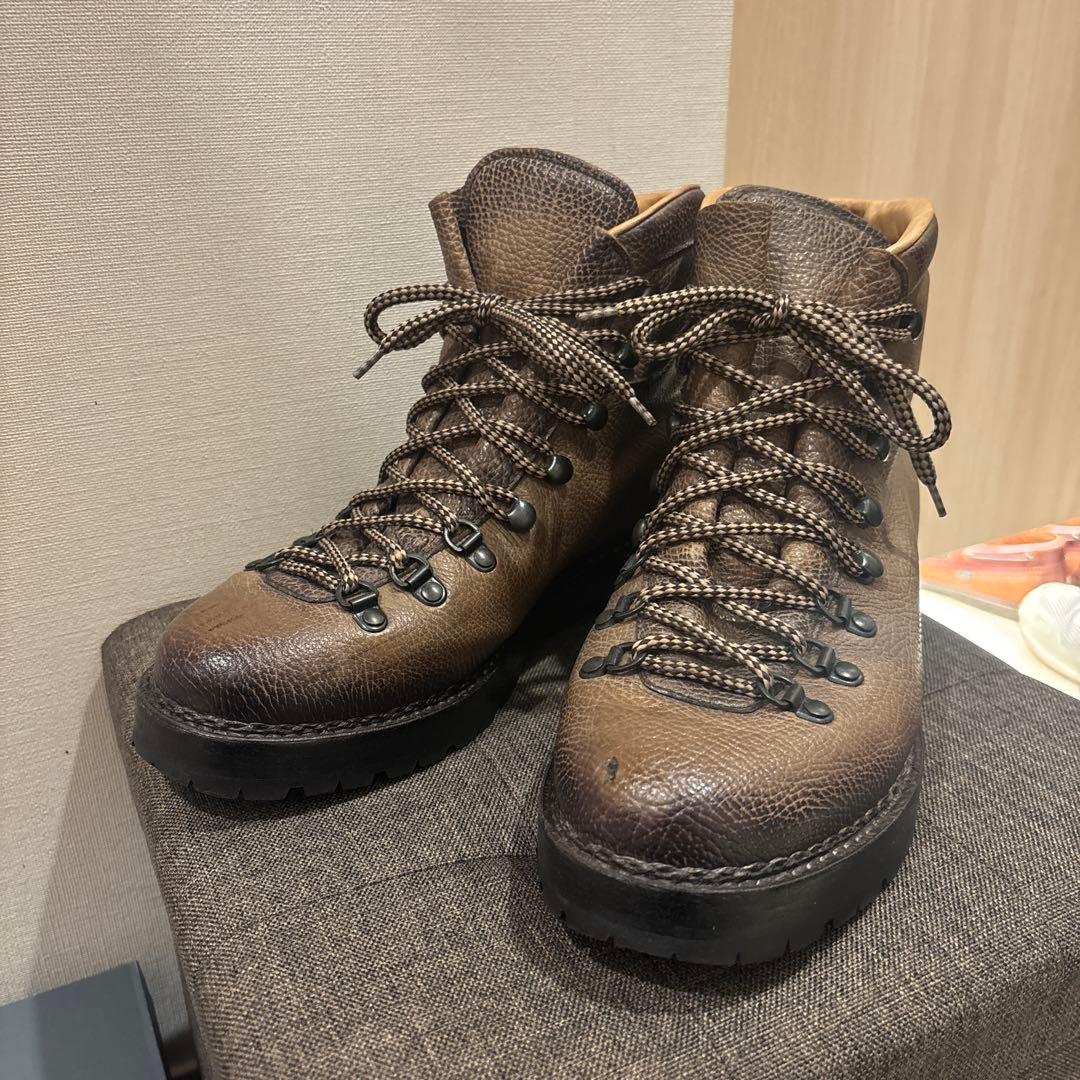 マルモラーダ　サイズ40 ベージュ系シボ革　F.LLI Giacometti