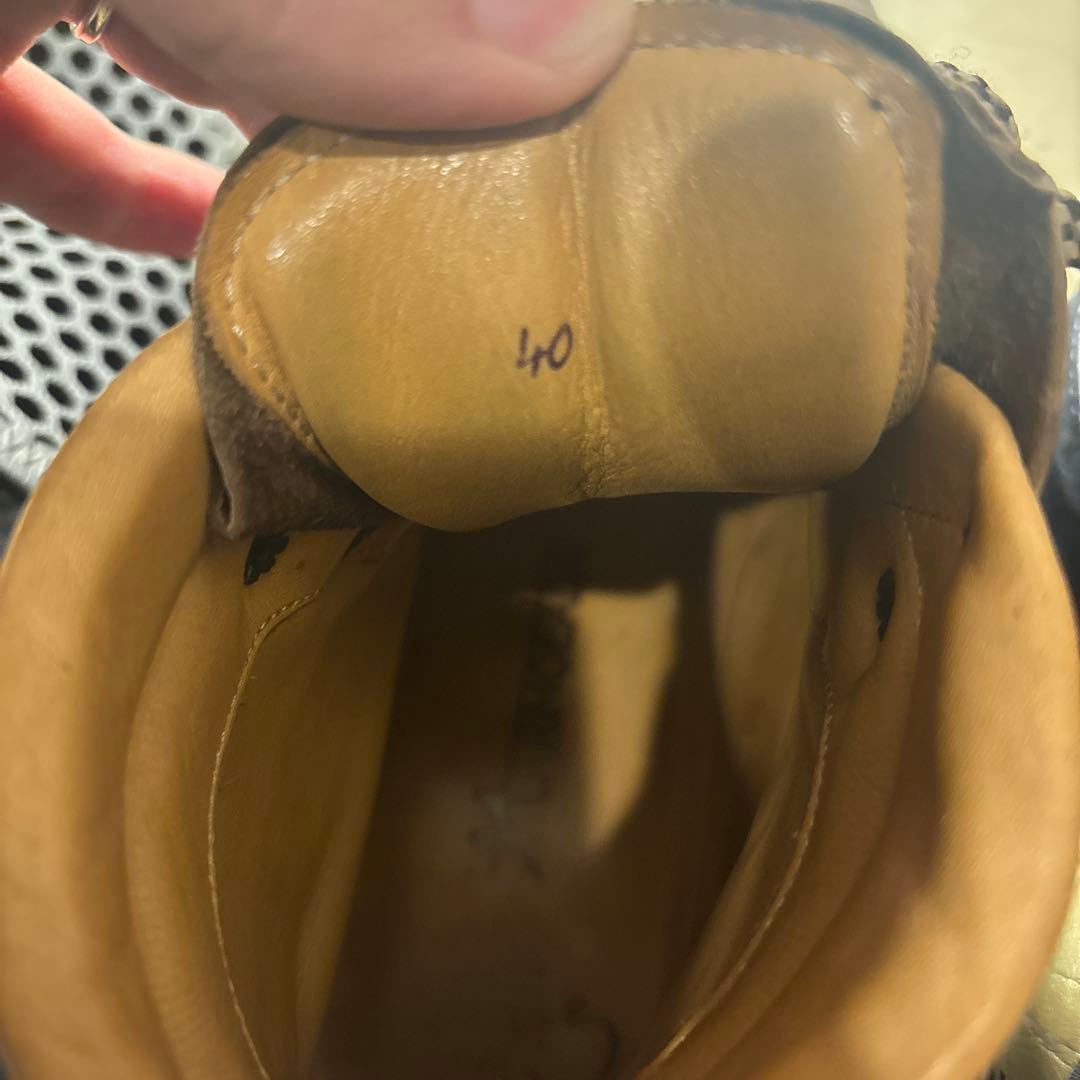 マルモラーダ　サイズ40 ベージュ系シボ革　F.LLI Giacometti