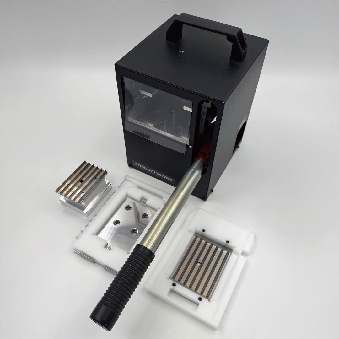 創朋　手動ストレージパンチャー（本体＋破壊ツール付き）HDPN-04A-HS