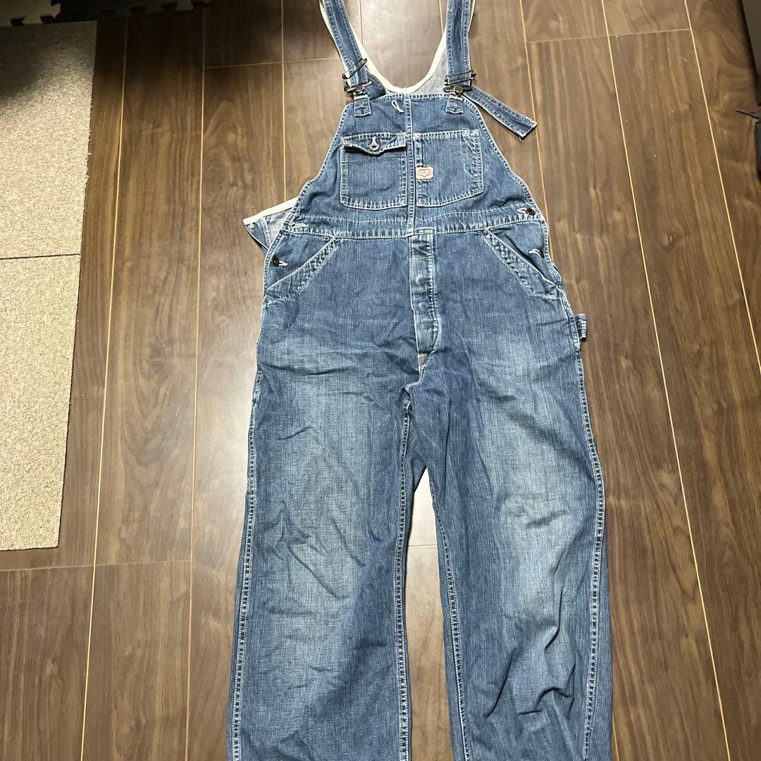 90s carhartt ハートタグ デニムオーバーオール 復刻　ユニセックス