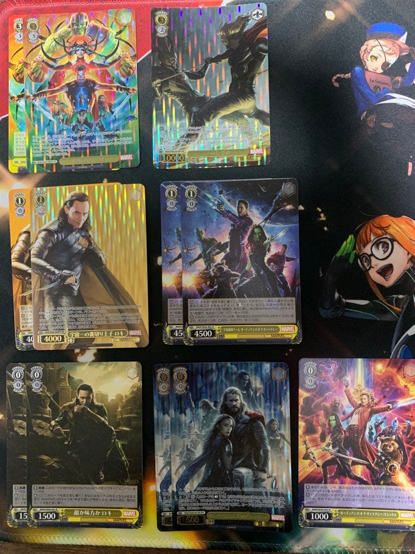 ヴァイスシュバルツ　MARVEL vol.1 vol.2 TD 4コン　おまけ付