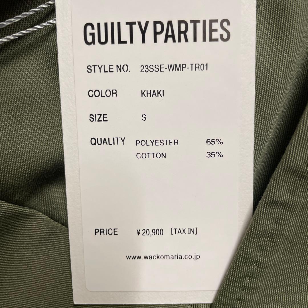 WACKOMARIA 新品 T/C PLEATED TROUSERS スラックス