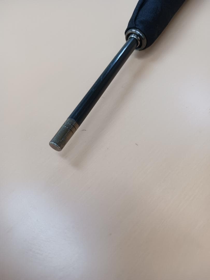 〔値下げ‼〕銀座和光　WAKO長傘　婦人用　持ち手皮　金の飾り付き 未使用　黒