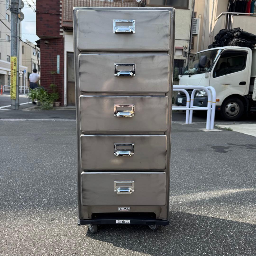 ダルトンDulton 5ドロワーズ 5段チェスト ロウカラーRAW キャビネット