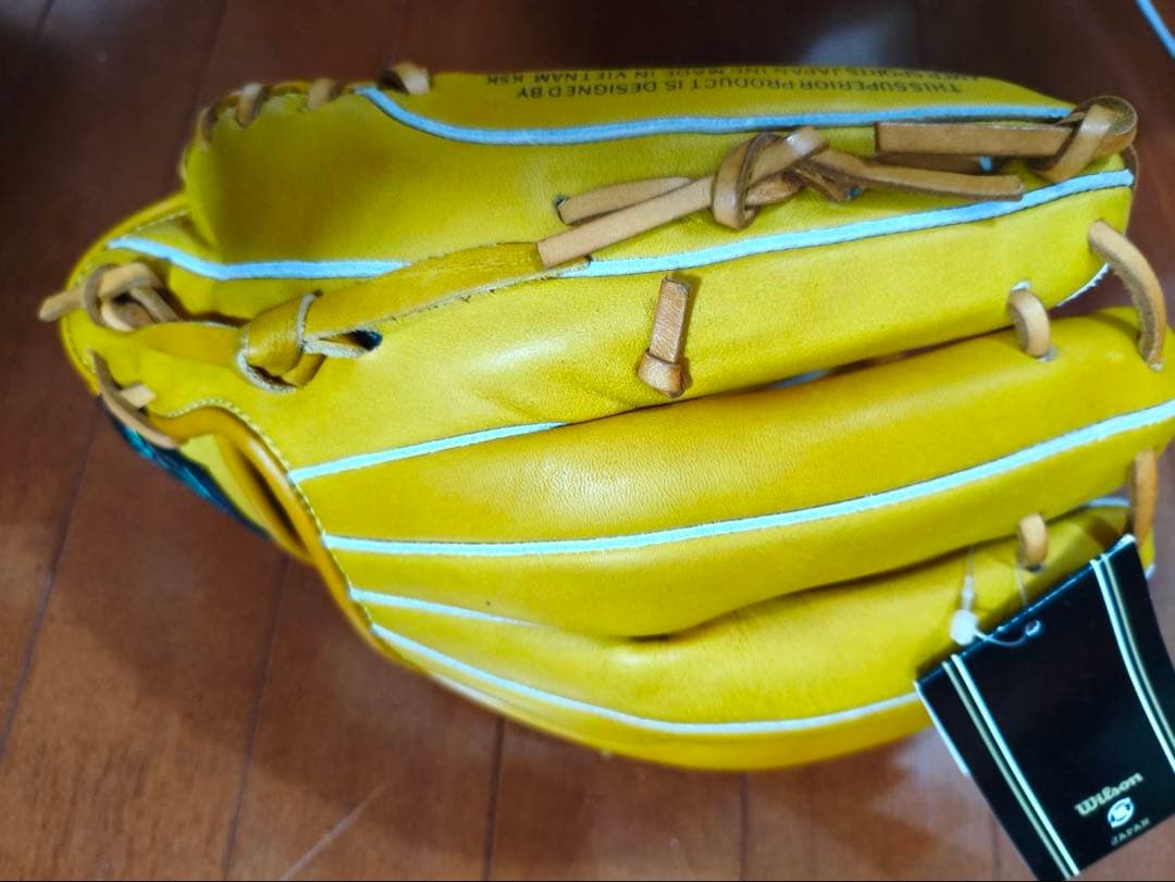 Wilson ProStaff イエローグローブ