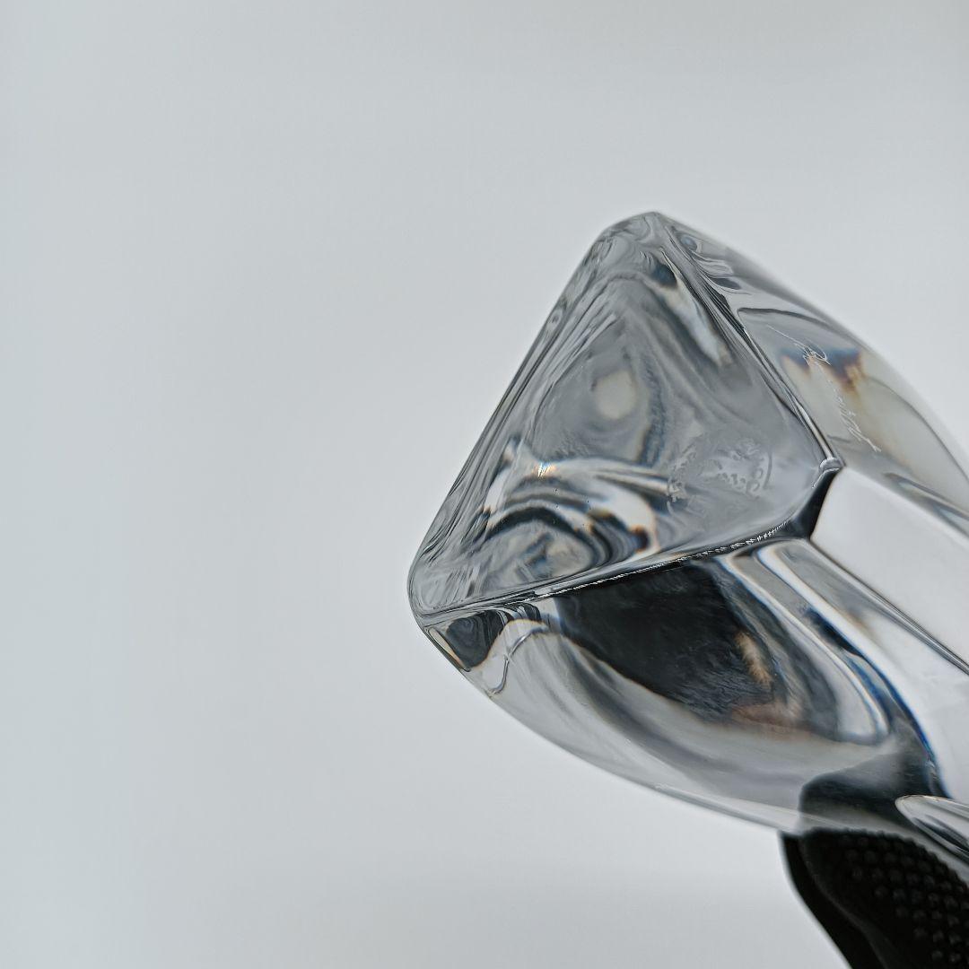 美品　Baccarat　ローズ　花瓶　フラワーベース　一輪挿し　ガラス　希少