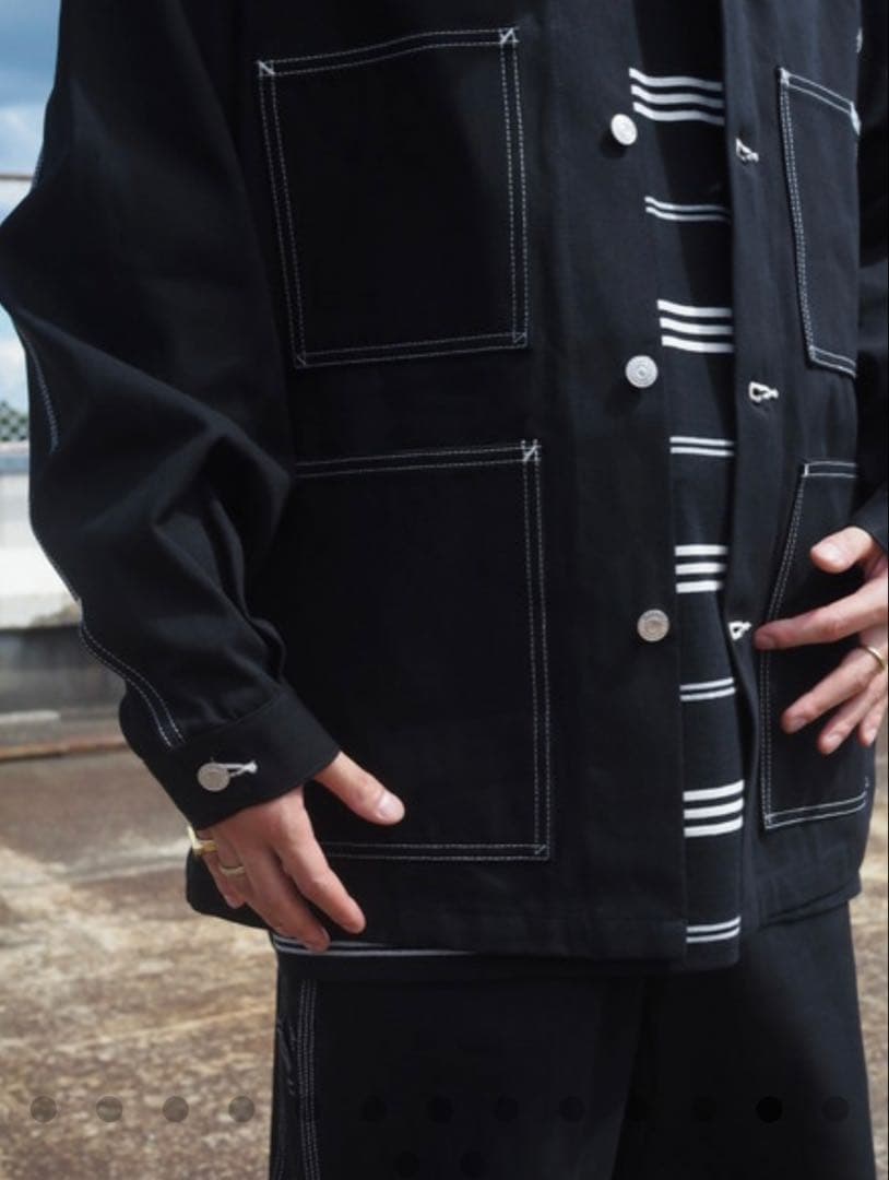 新品同様 美品 試着1回 完売商品 クーティー RIGID デニム カバーオール