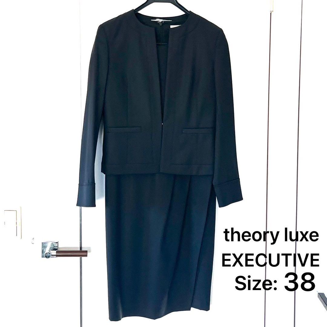 theory luxeセットアップ38 ワンピース & ジャケット