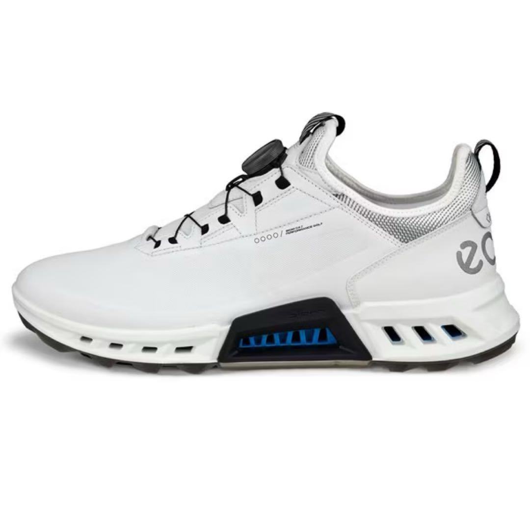 ECCO BIOM C4 BOA スパイクレス ゴルフシューズ　ホワイト27.5