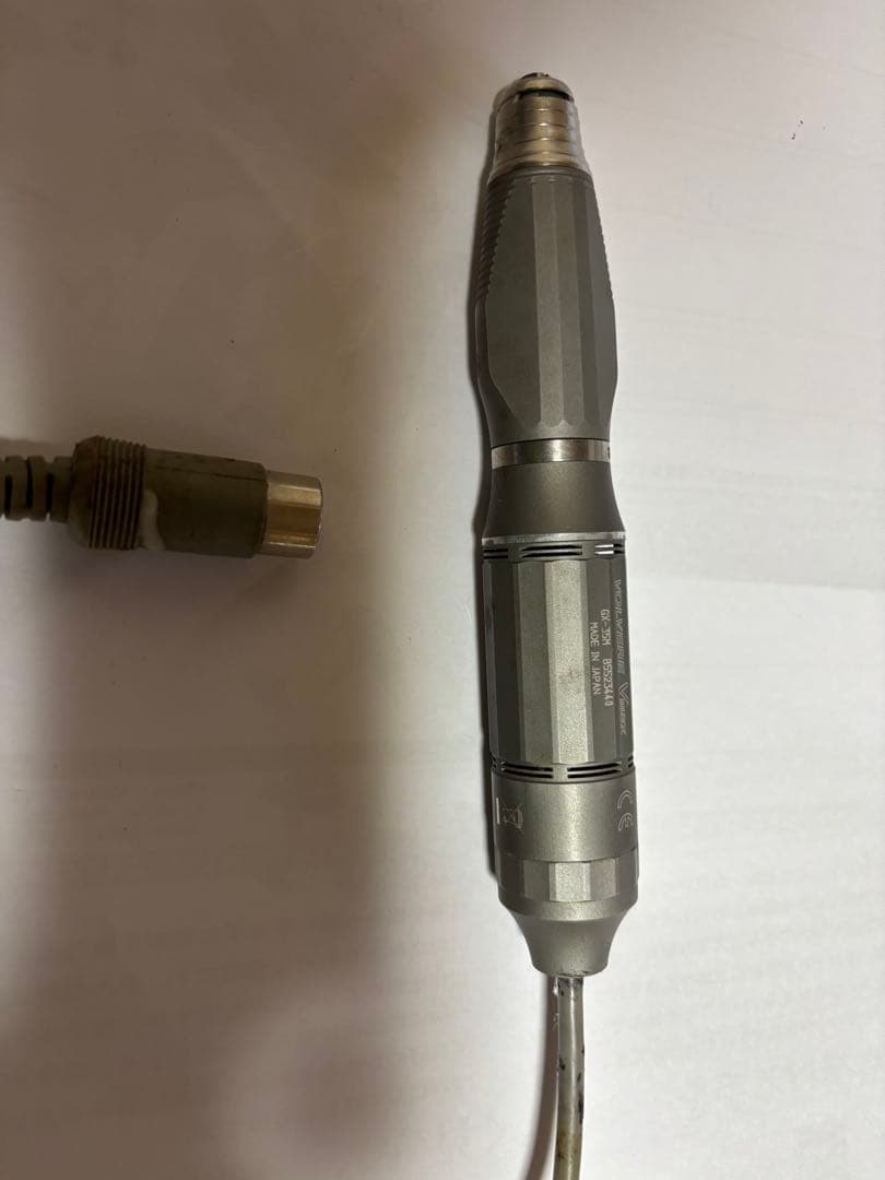 歯科技工用中西ポルバーGX用ハンドピースのみコード付き