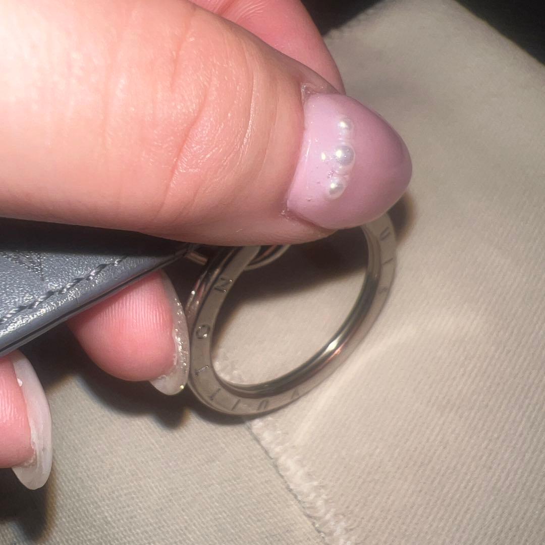 LOUIS VUITTON グレー キーホルダー