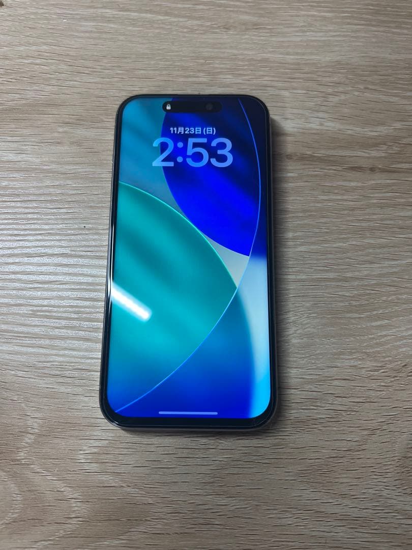 Apple iPhone 15pro 128GB ナチュラルチタニウム　ジャンク