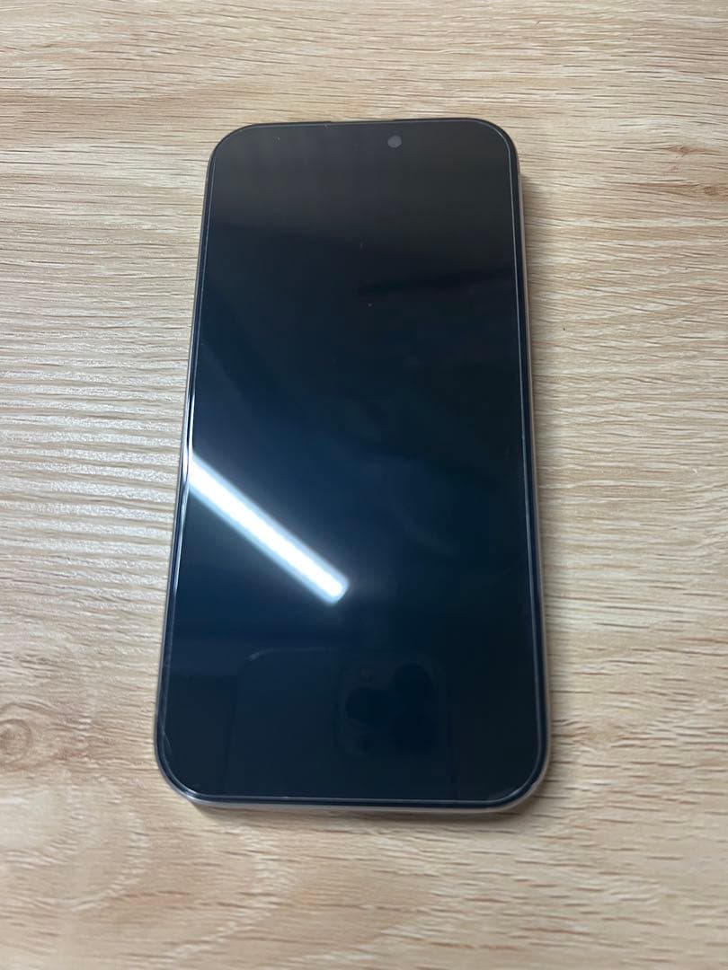 Apple iPhone 15pro 128GB ナチュラルチタニウム　ジャンク