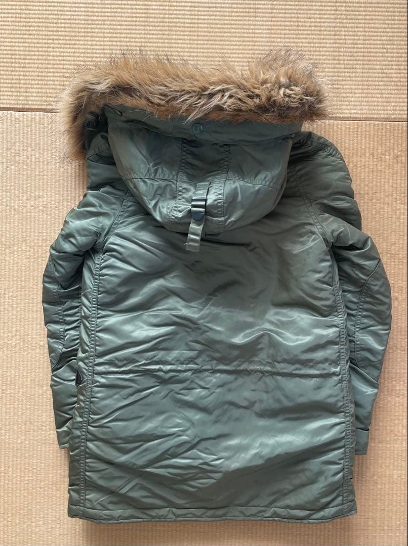 【極美品】ALPHA INDUSTRIES N-3B サイズS ファー付き
