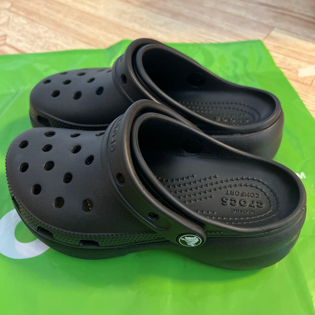 クロックス クラシック プラットフォーム クロッグ ウィメン　20cm