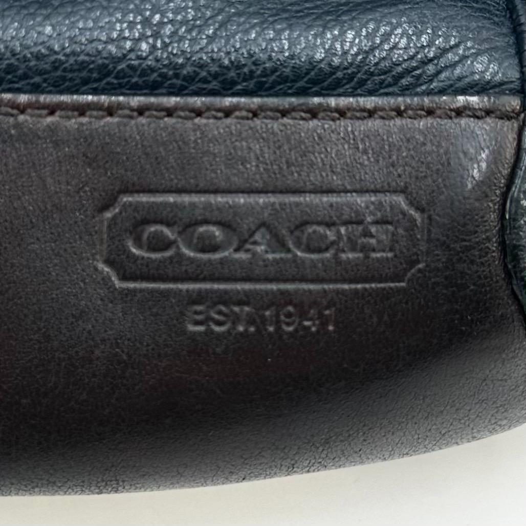 COACH コーチ トンプソン ボディバッグ スリングバッグ シボ革 ロゴ型押し