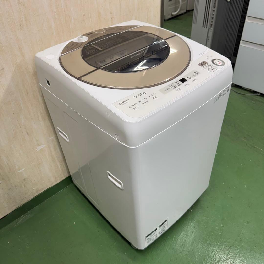 64 SHARP 家庭用　洗濯機　7キロ　小型　一人暮らし　家庭用　きれい　安い