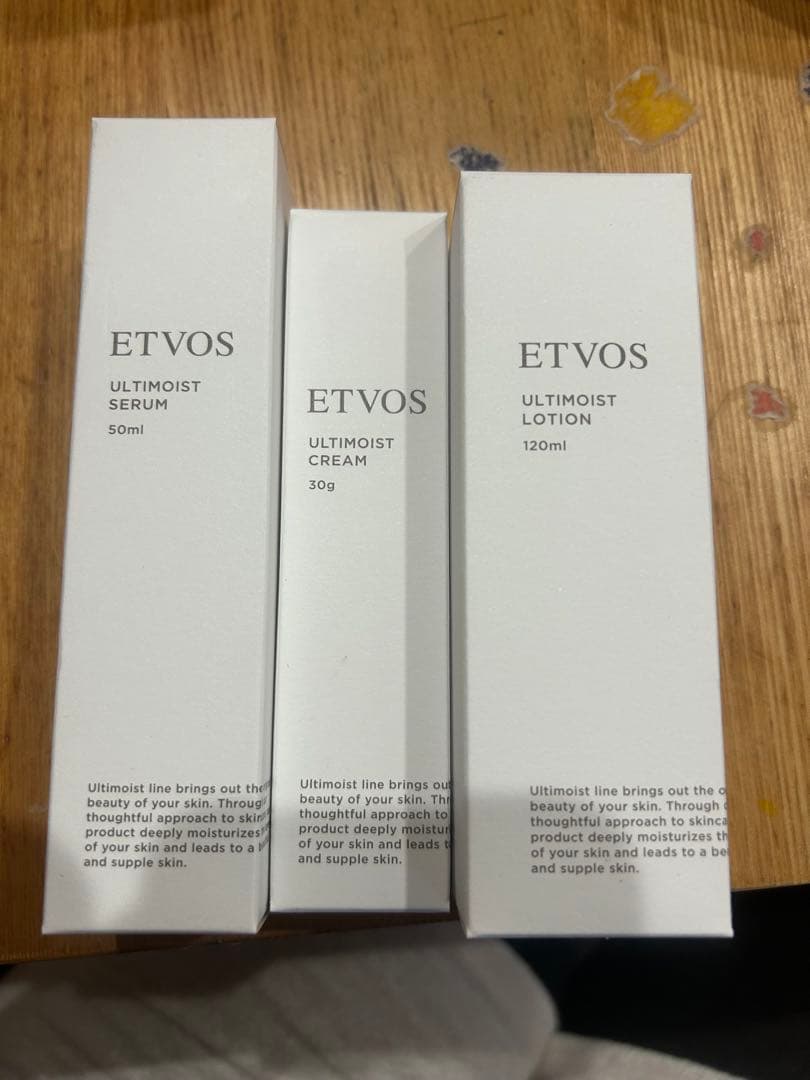 ETVOS ULTIMOIST セラム・クリーム・ローションセット