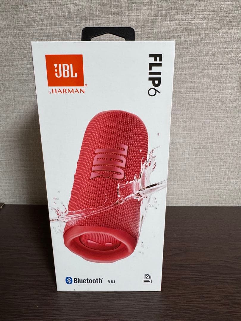 JBL FLIP6 Bluetoothスピーカー レッド　新品未開封