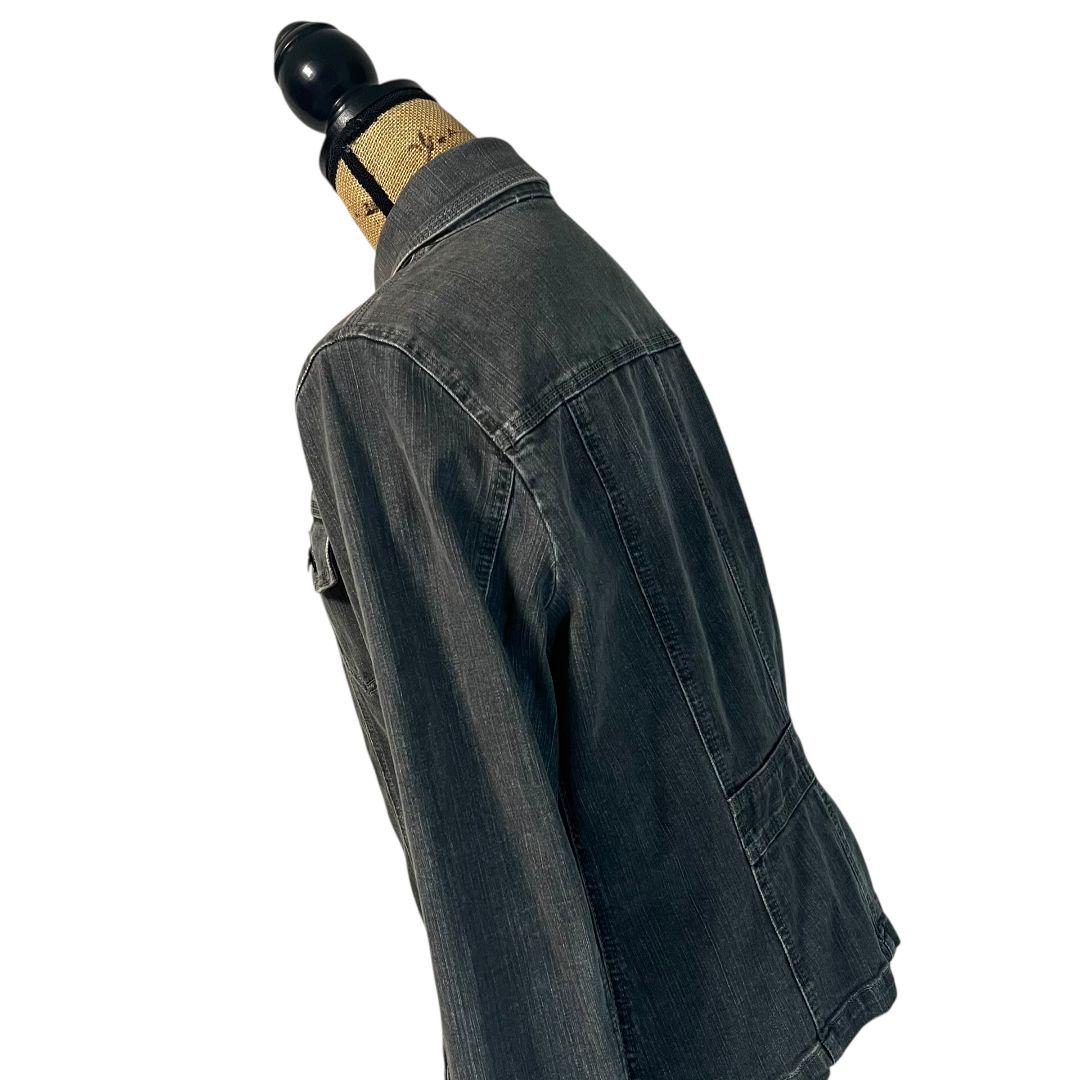 【大きいサイズ】【48】23区 ストレッチ デニムジャケット レディース