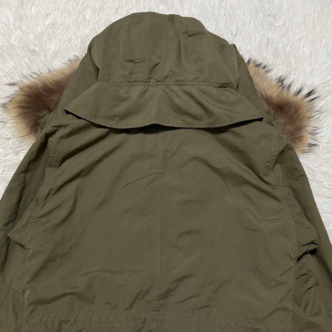 美品　ラブレス　モッズコート　ライナー　ラビット　ラクーン　ミリタリー　刺繍