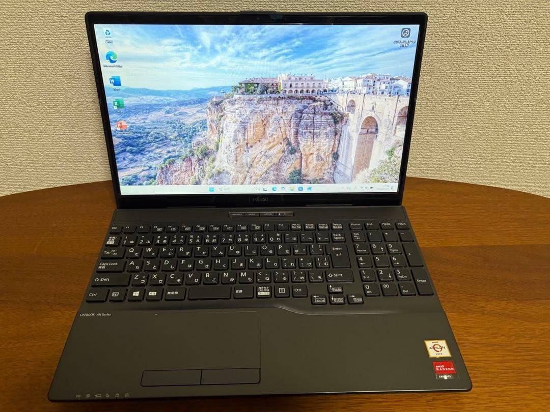 富士通 LIFEBOOK AH42/E1 ブラック office付き