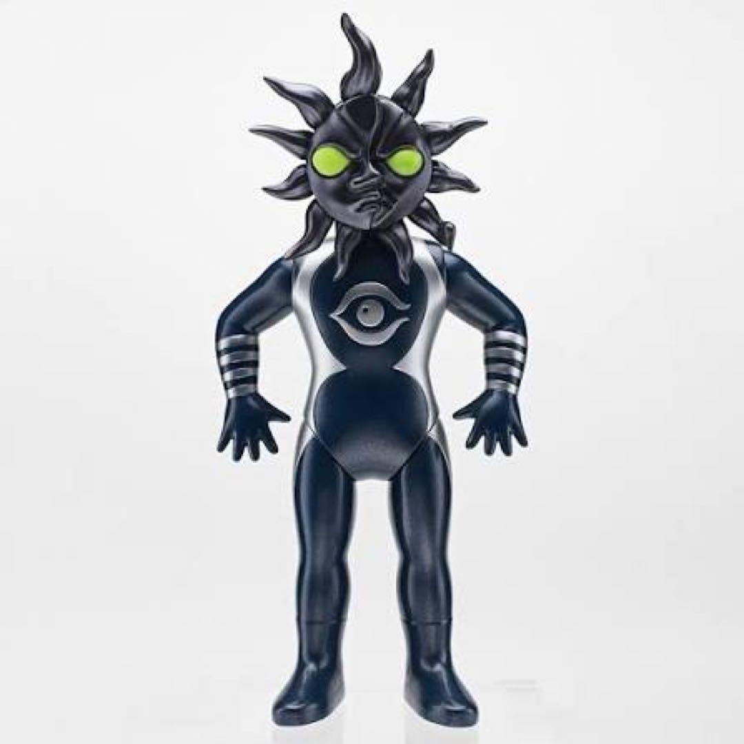 超復刻版タローマンソフビ人形 (ブラックタローマン)