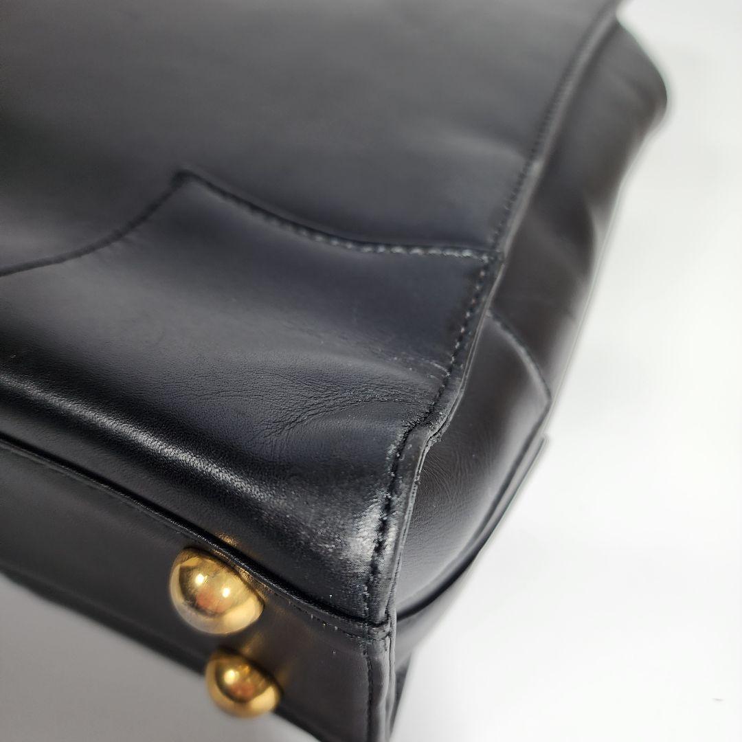 ヴィヴィアンウエストウッド ビジネスバッグ 金オーブ チャーム A4可 黒