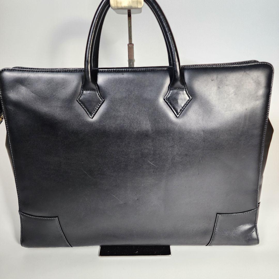 ヴィヴィアンウエストウッド ビジネスバッグ 金オーブ チャーム A4可 黒