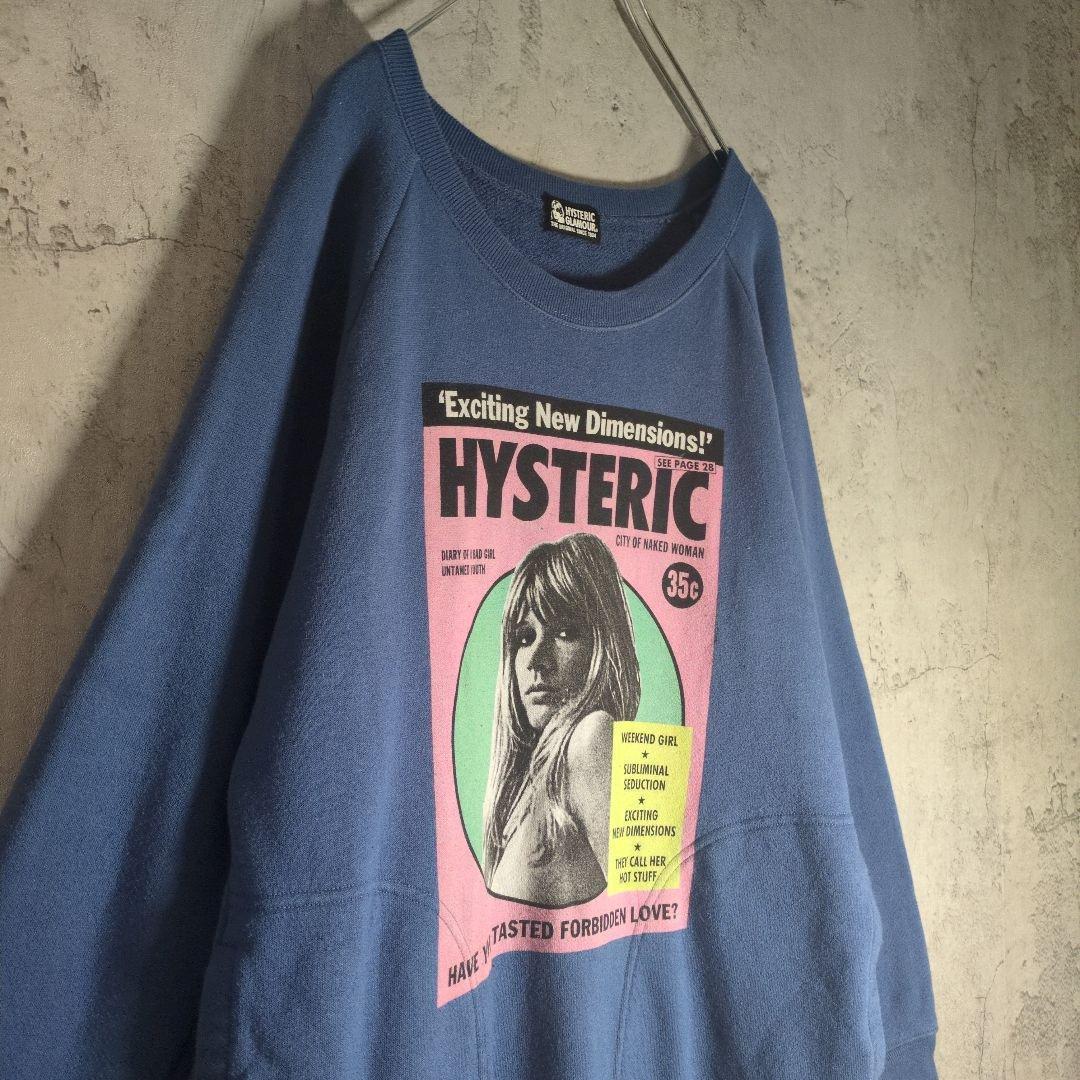 HYSTERIC GLAMOUR プリント スウェット ワンピース 日本製
