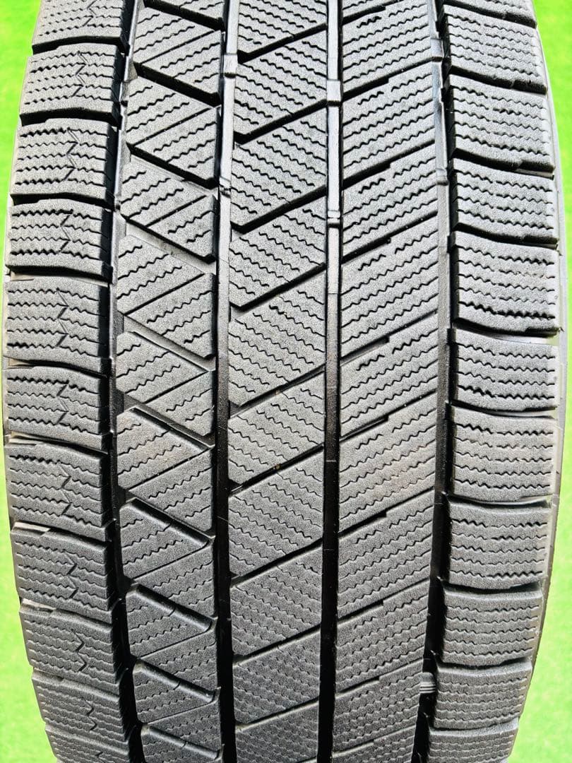 超美品ブリヂストン バルミナ アルミホイール 17インチ ブリザック タイヤ付き