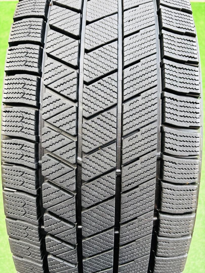 超美品ブリヂストン バルミナ アルミホイール 17インチ ブリザック タイヤ付き