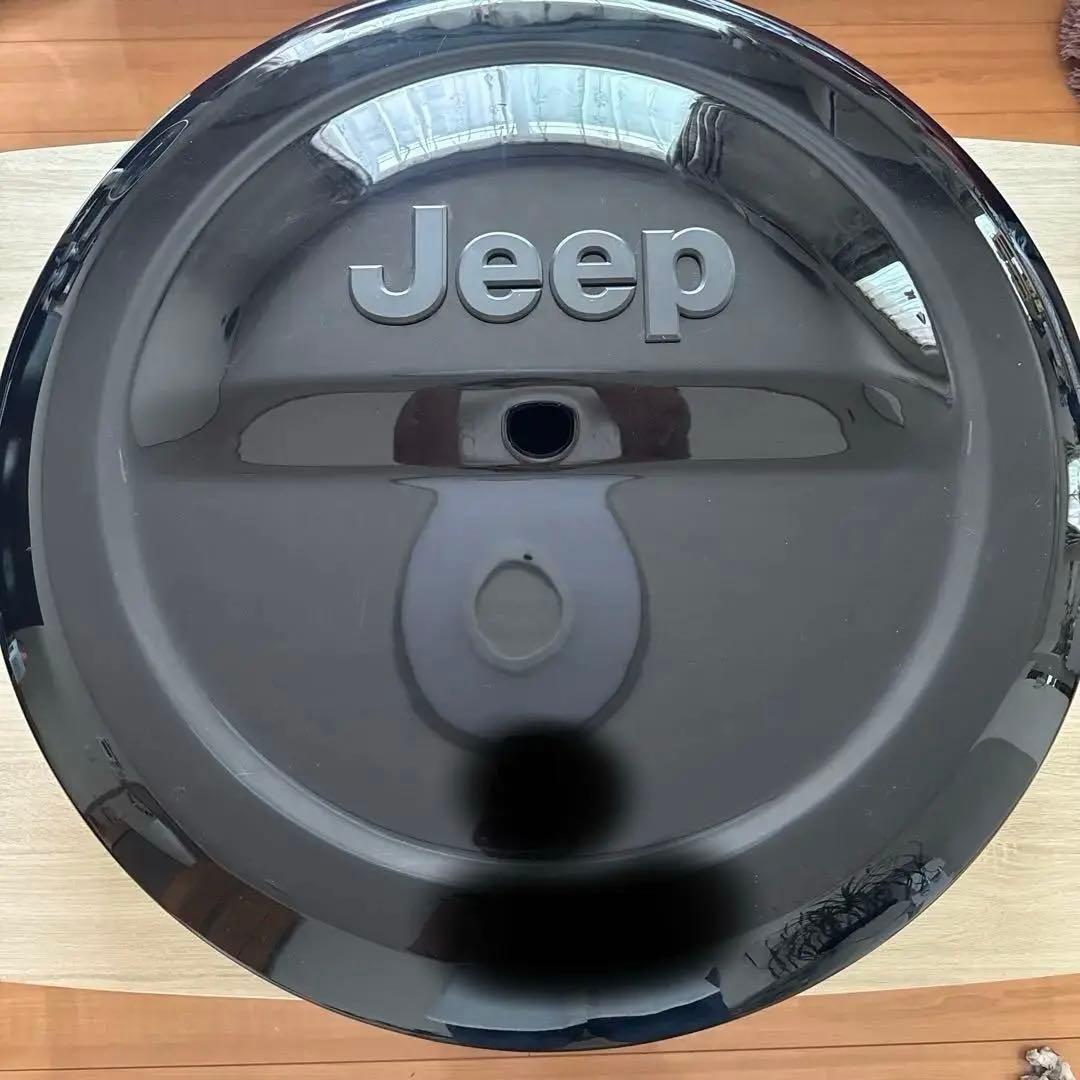 ✨美品✨希少✨純正Jeep ハードスペアタイヤカバー 黒