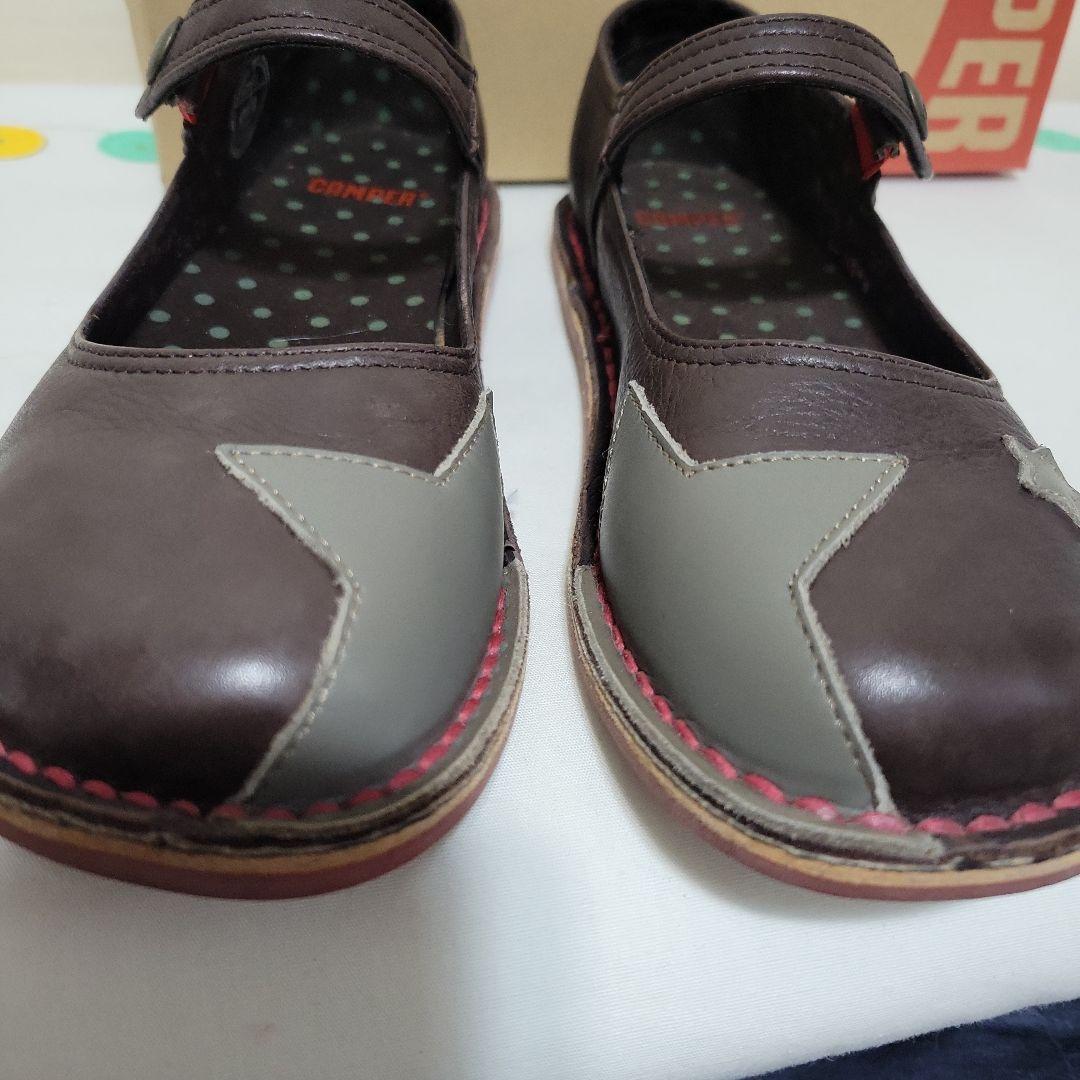 カンペール　ストラップ付きローファー35 【美品】最終価格