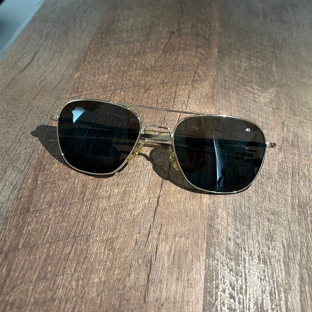 American OpticalサングラスOriginal Pilot gold