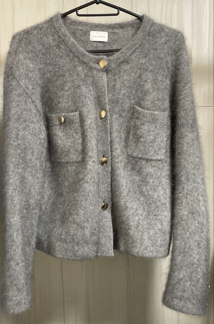 【結論シリーズ】グリーンレーベルリラクシング デイリーエリートカーデ グレー