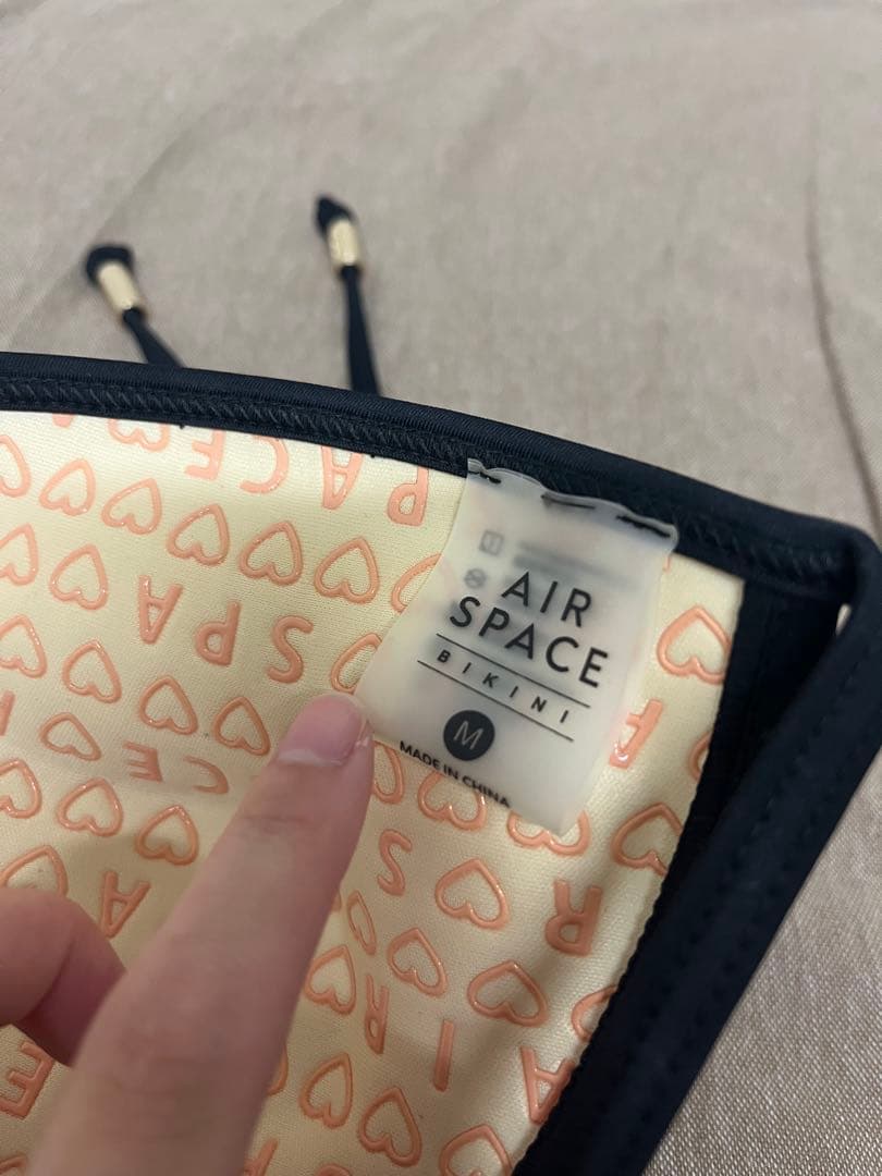 完売品　AIR SPACE ビキニ　セット　ブラック