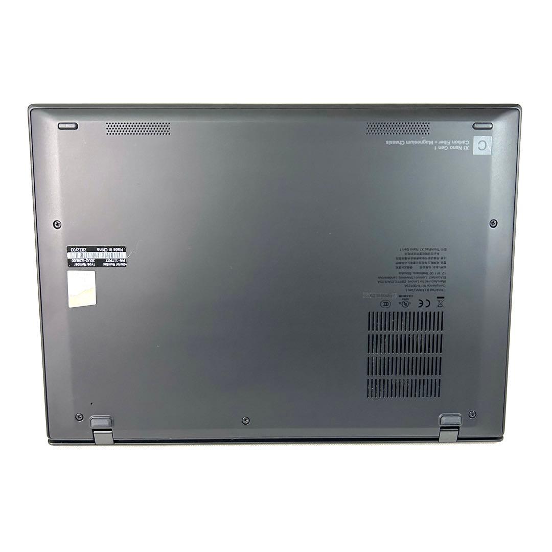 超美品 Lenovo X1 Nano Gen1 i5 256GB 軽量 オフィス