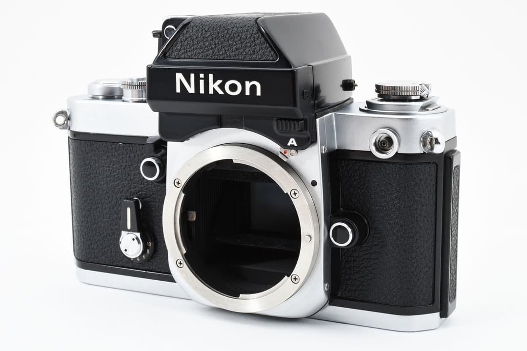 美品 Nikon F2 フォトミックA シルバーブラック モルト新品 #7360