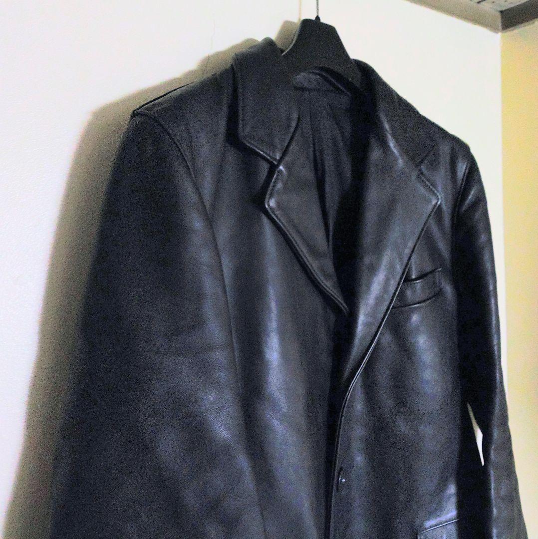 ✨週末値下げ✨Schott✰レザー テーラードジャケット【黒】38インチ