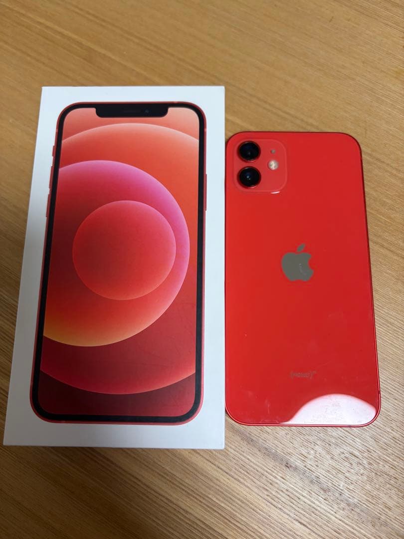 【中古】Apple iPhone 12 (PRODUCT(RED)) 本体