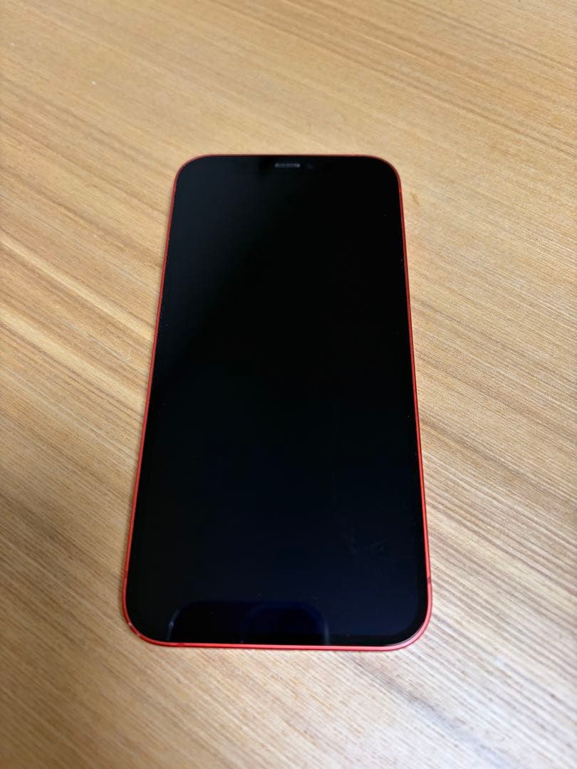 【中古】Apple iPhone 12 (PRODUCT(RED)) 本体