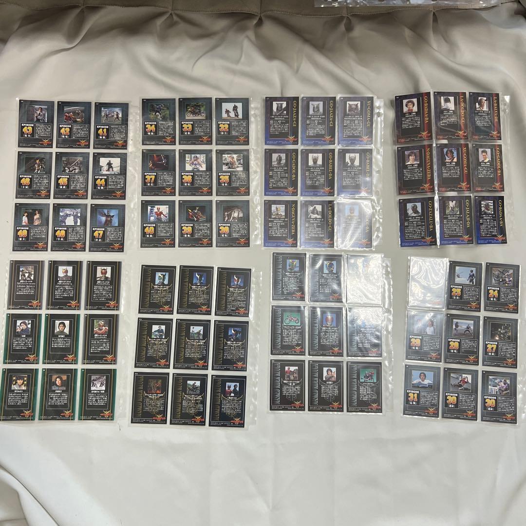 仮面ライダークウガ トレーディングコレクション　No.1〜135 S01〜S18