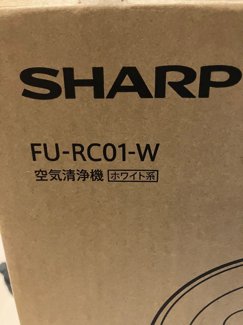 SHARP 空気清浄機 FU-PC01-W 2025年製