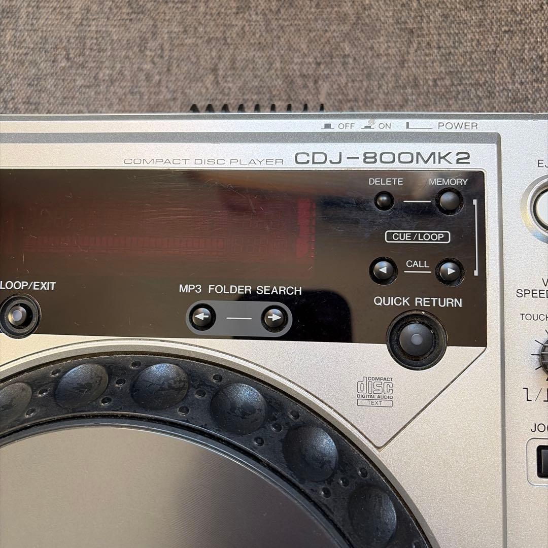 Pioneer CDJ-800MK2 2台セット