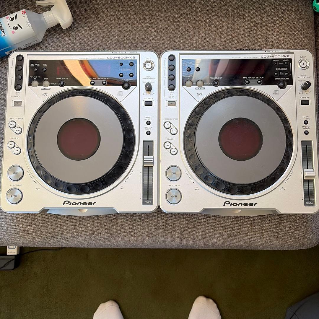 Pioneer CDJ-800MK2 2台セット