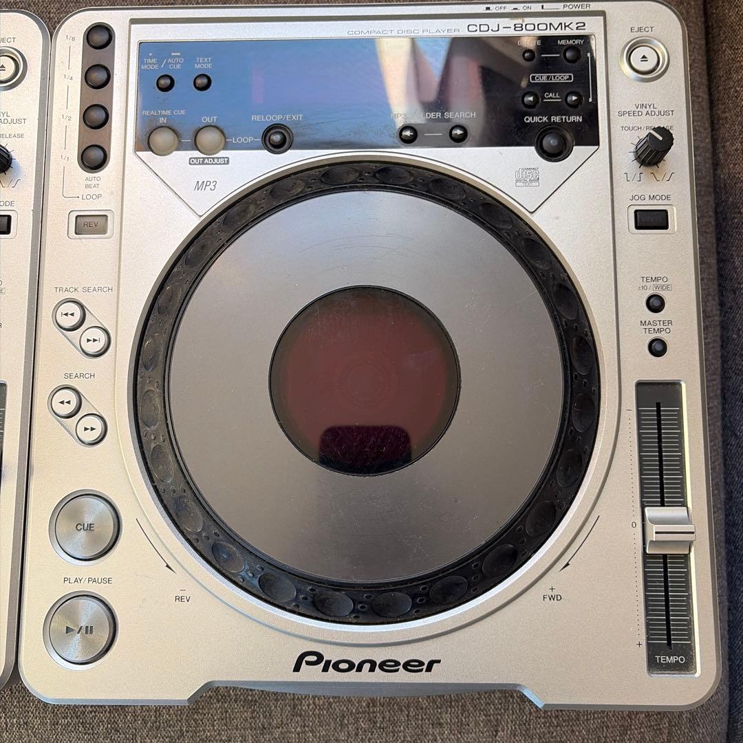Pioneer CDJ-800MK2 2台セット