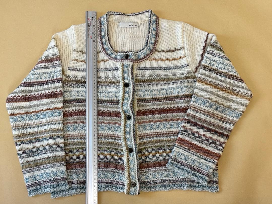 《新品タグ付き》定価42,900円 iines カーディガン