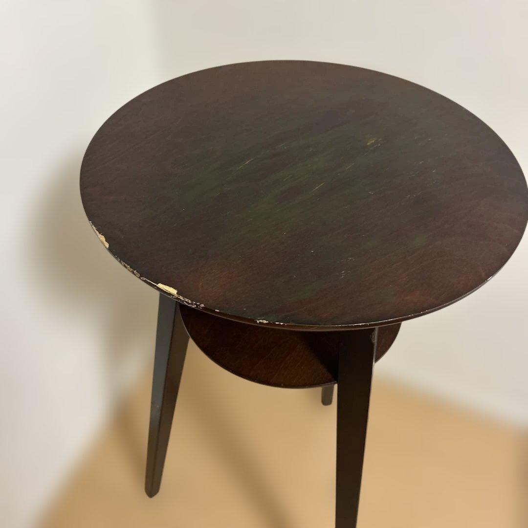 希少✨ACTUS アクタス サイドテーブル 丸テーブル 曲木 花台