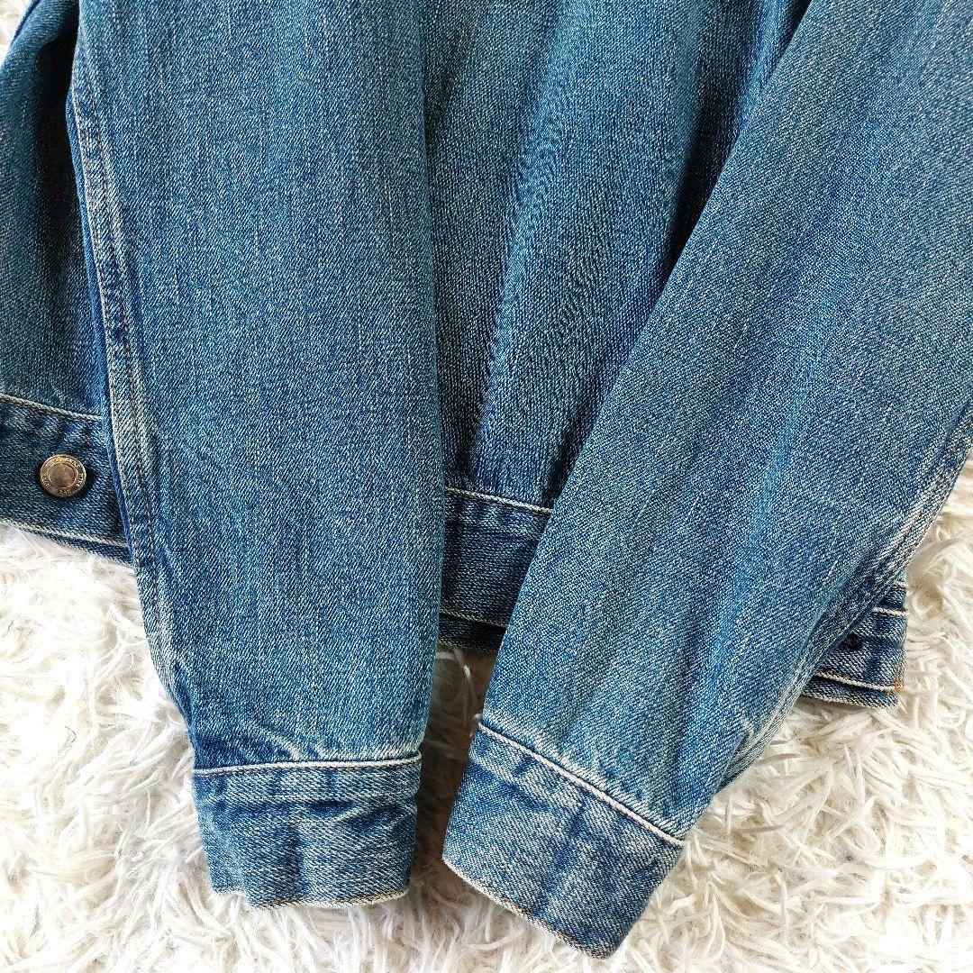 極美品 HYKE 2nd セカンドタイプ ブルーデニム ジャケット Gジャン 3